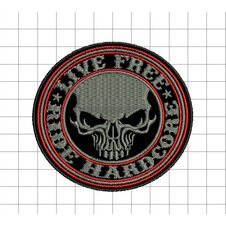 Nášivka Ride Hardcore /m